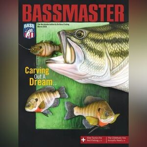 BASSMASTER Magazine. Carving Out A Dream. March 2026. NEW